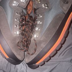 Timberland mid lace dark brown suede