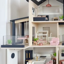 Tiny Land Doll House + Garage