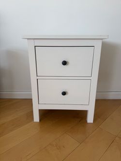 IKEA  2-Drawer Nightstand | White | Solid Wood | Excellent Condition