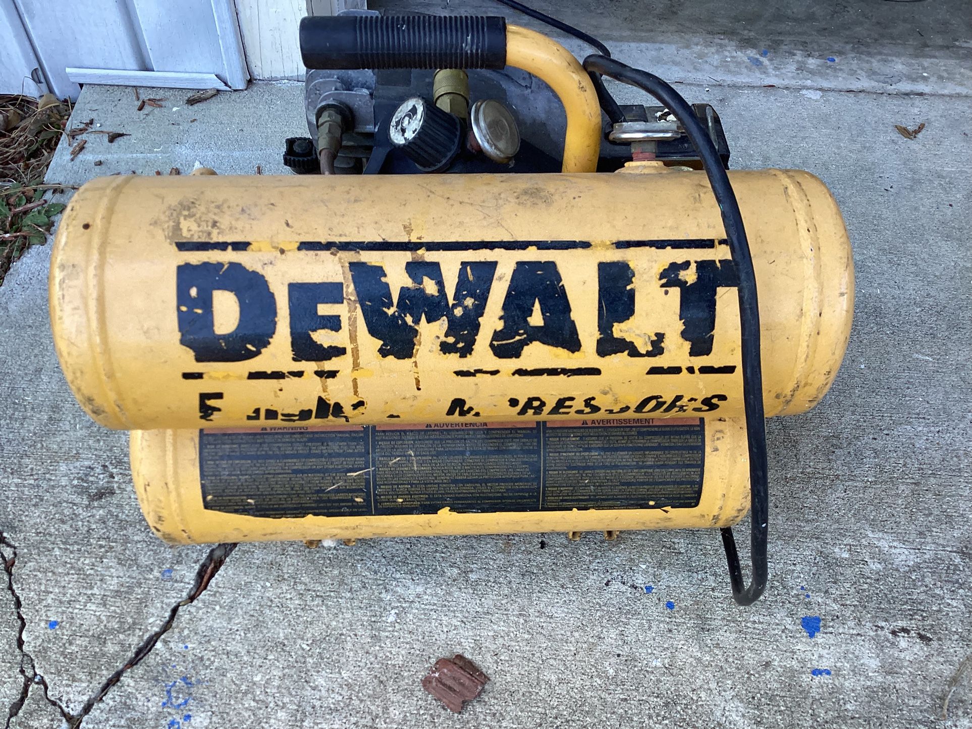 De Walt Air Compressor