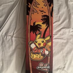 Bear Walker x Pokemon Center Pikachu Skateboard Anaheim 2025 World Championships Exclusive
