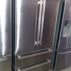 Sharp Counter Depth 🛑 Refrigerator Stainless Steel For Sale 