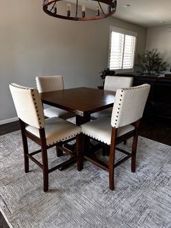 Farmhouse dining pub table