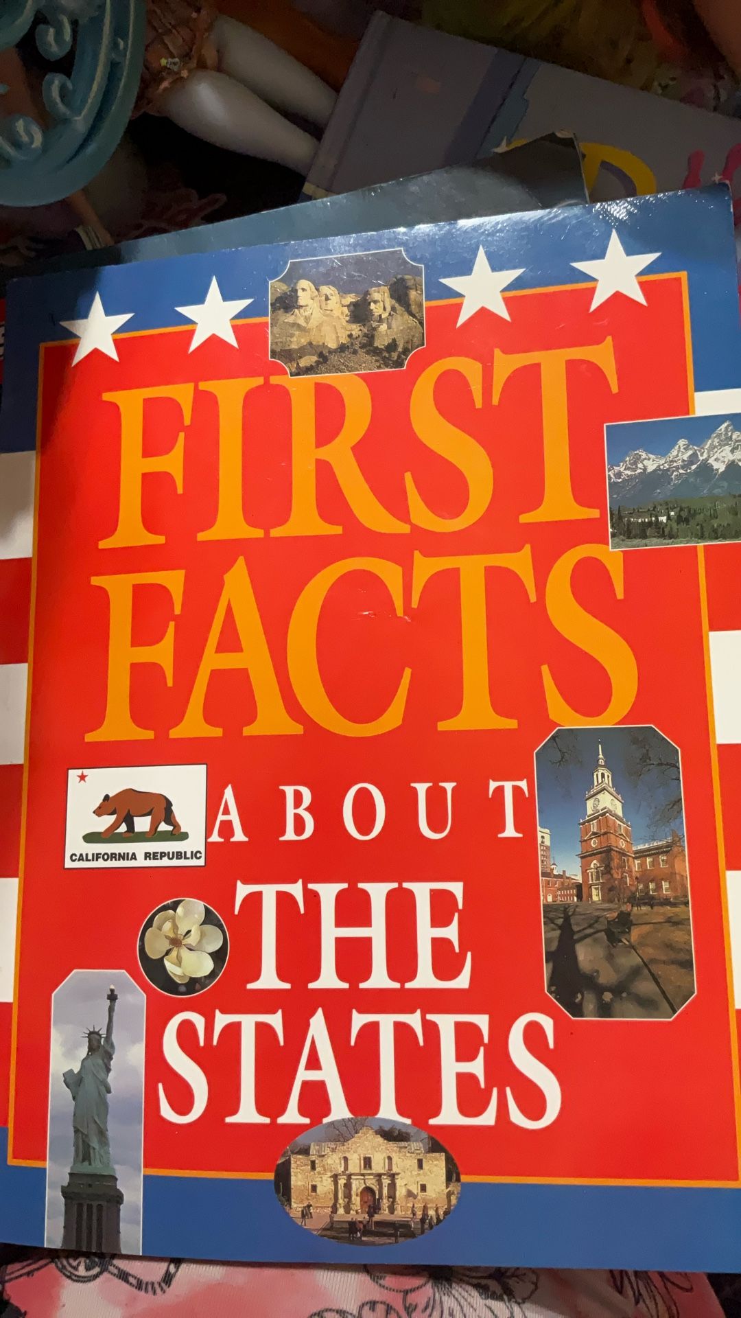 USA book about the states great condition
