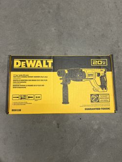 DEWALT 20V MAX Cordless Brushless 1 in. SDS Plus D-Handle Concrete and Masonry Rotary Hammer (Tool Only