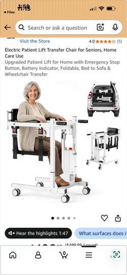 JUSWELL 2026 AUTOMATIC LIFT CHAIR FOR DISABLED AND INJURED PEOPLE