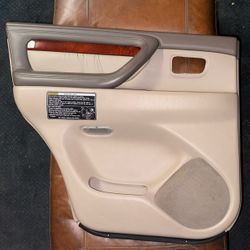 Lexus LX470 Rear Driver Interior Door Panel 