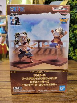 One Piece World Collectible Figure (WCF) Log Stories Monkey D. Luffy and Enel
