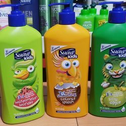 Suave Kids Shampoo Conditioner Bodywash