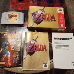 Used The Legend Of Zelda: Ocarina Of Time, Nintendo 64, (Used) 