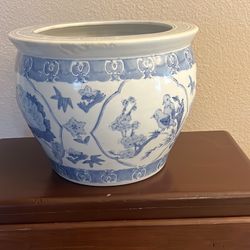 Chinoiserie Fish Bowl Planter