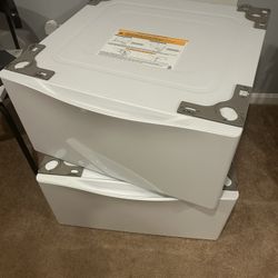 2 - LG - 29" Laundry Pedestal With Storage Drawer