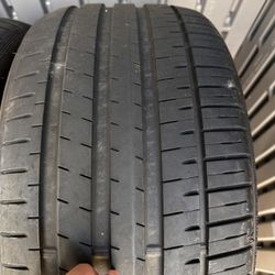 Pair Of 255/35-19 Tires