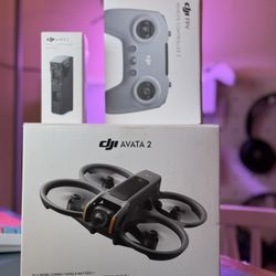 DJI Avata 2 + DJI Controller 3 And Extra Battery!