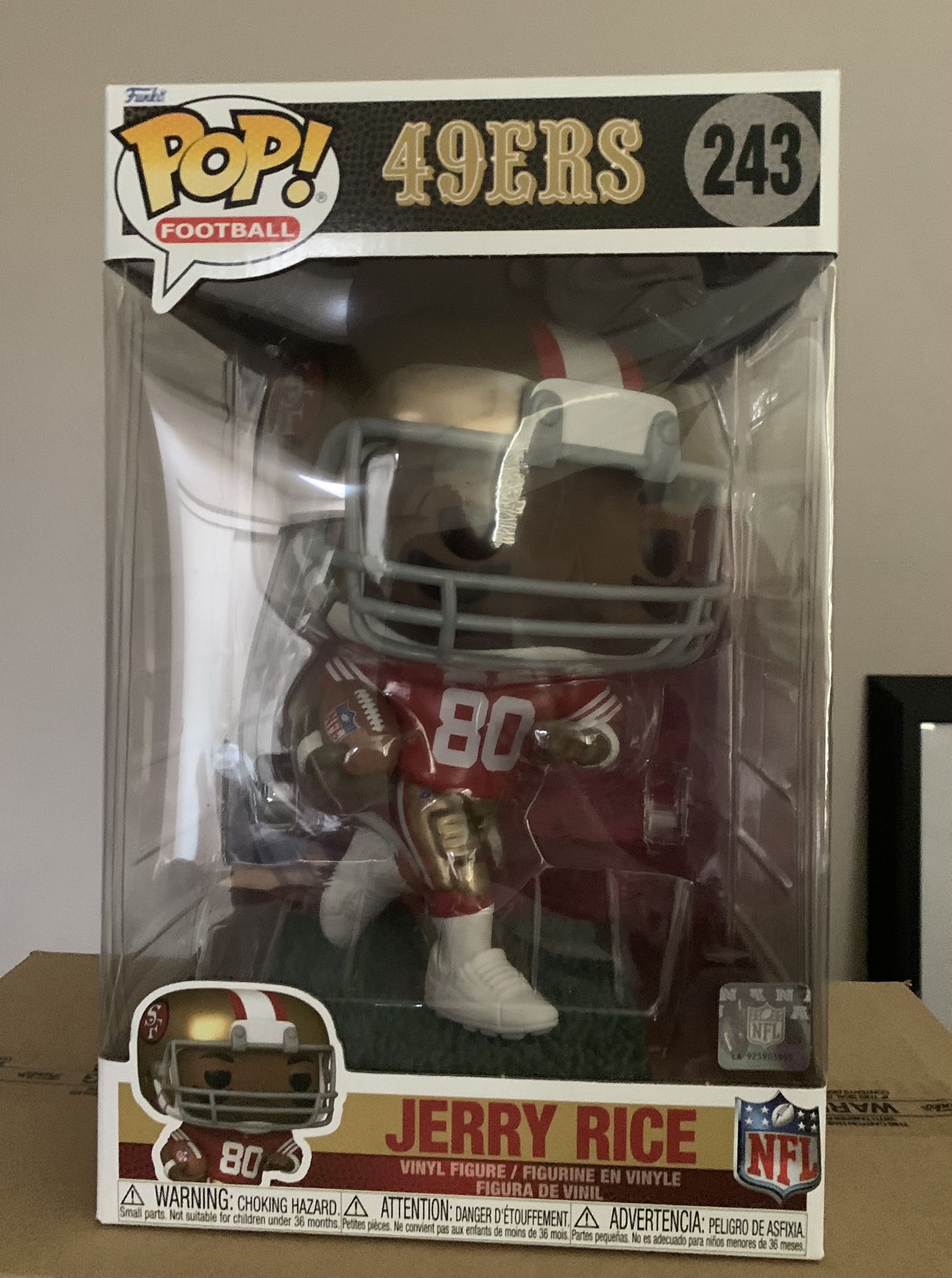 Jumbo 49ers Jerry Rice Funko Pop