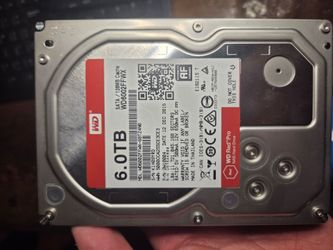 WD Red Pro 6TB NAS Hard Drive