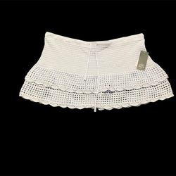 Wild Fable Baby Blue Knit Skirt 