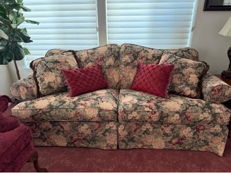 2 Floral Couch