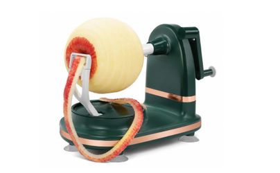 Hand-Crank Apple Peeler with Suction Base