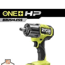 RYOBI ONE+ HP 18V Brushless Cordless 4-Mode 1/2 in. Impact Wrench (Tool Only)