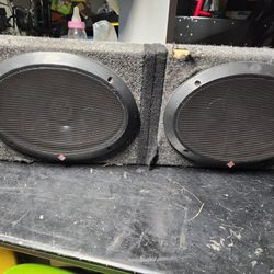 Rockford Speakers With Box