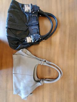 Leather bag set