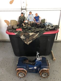 Military army ji joes with accessories