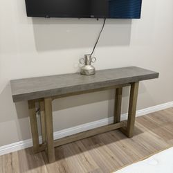 59" Modern Entryway Table 