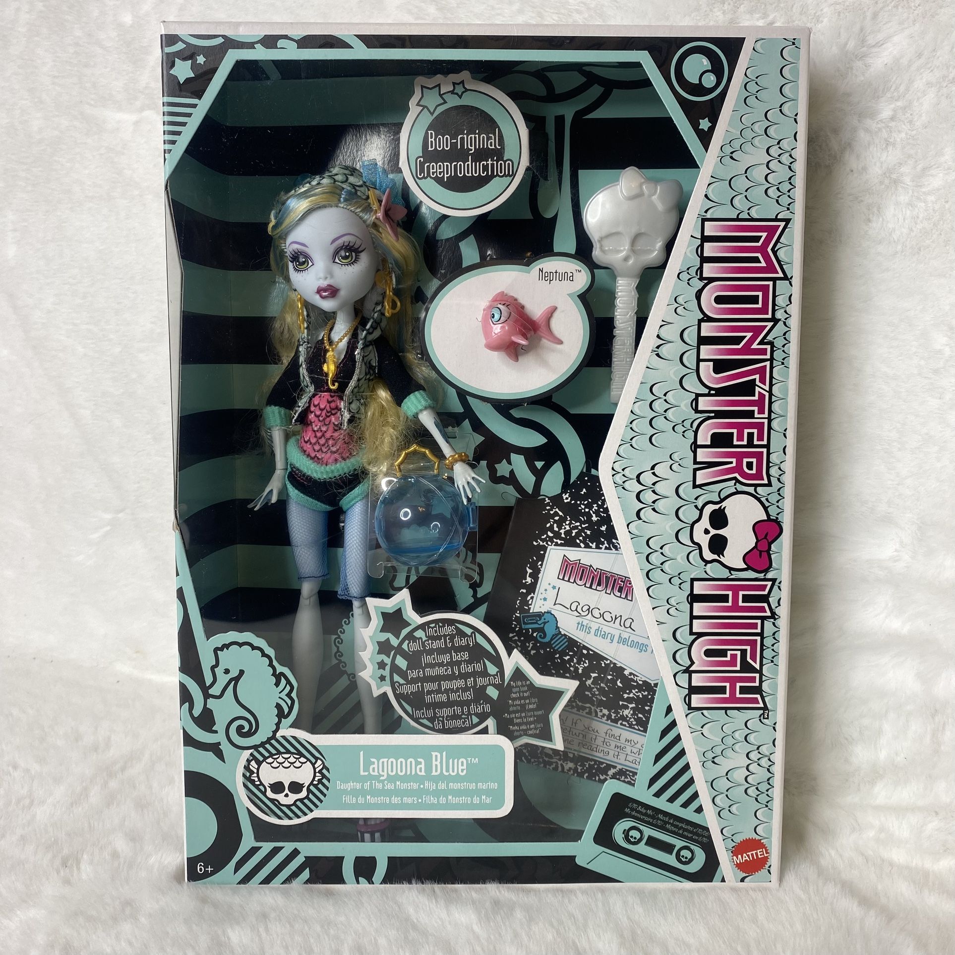Monster High Lagoona Blue Boo-riginal Creeproduction Fashion Doll 2024 BRAND NEW