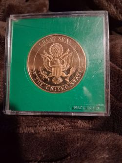 Gold 22ct Washington Medallion