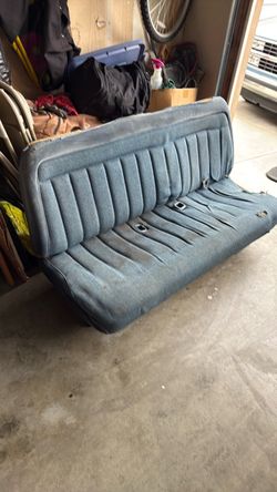 Chevy Obs bench seat