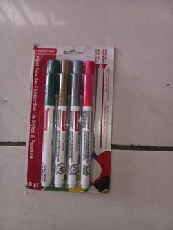 Craft Smart Paint Pen Set 8pc