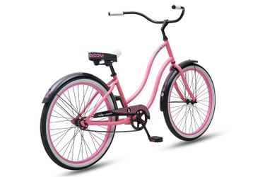 Tuesday X Volcom pink beach cruiser