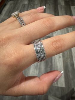Silver Prayer Ring