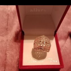 Sterling Silver Cubic Zerconia Ring