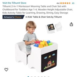 Toddler Desk And Chair $$35