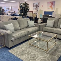 Altari Alloy Living Room Set (Couch, Sofa, Loveseat , Sectional Options 