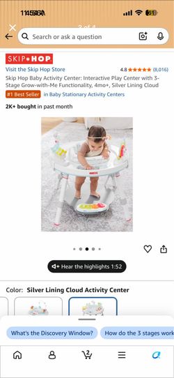 Baby stand/ activity center