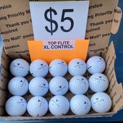 15 Top Flite XL Control Golf Balls