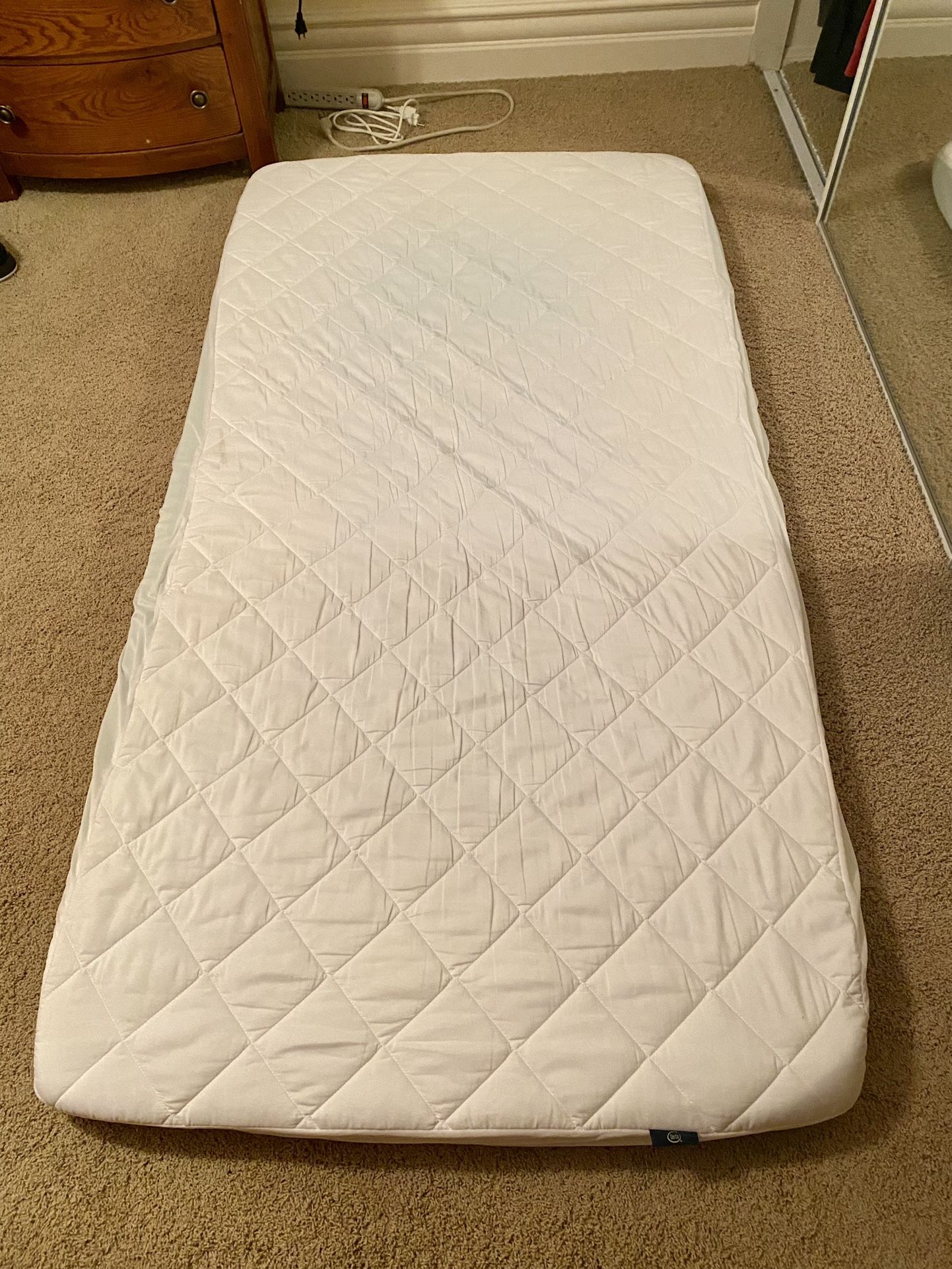 Serta 3" Twin Foam Mattress Topper