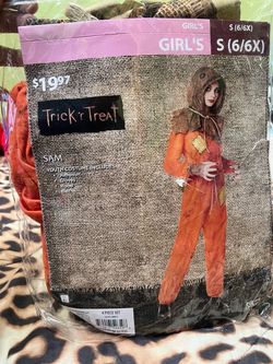 Girl’s Sam Trick R Treat costume