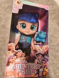 K-Pop Demon Hunter Doll With Music and Light 5D Eyes-Zoey