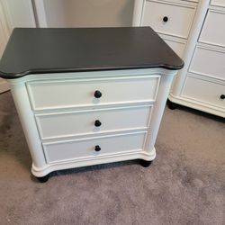 Dresser With Mirror And Night Stand