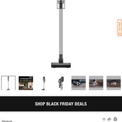 Samsung Jet 75+ (2 Lithium Batteries) Cordless Stick Vacuum Convertible to Handheld VS20T7551R5