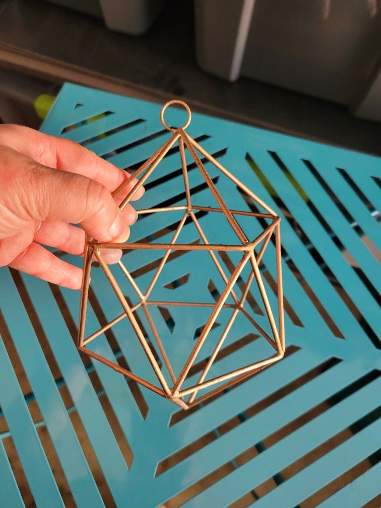 Set of 4 - Geometric Hanging Air Plant Holders
