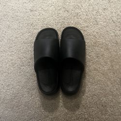 Black Nike Calm Slides