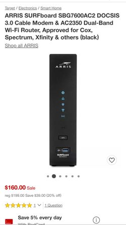 Arris 7600 Ac2 Modem WiFi Router