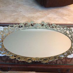 Antique perfume tray