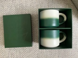 Starbucks Espresso mugs new  and new Nespresso coasters