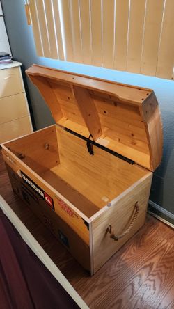 Wood Treasure Chest